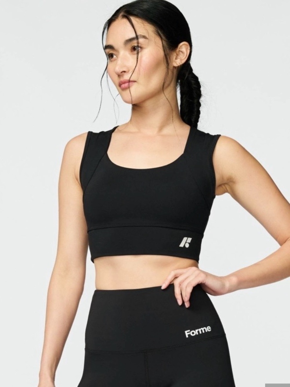 Forme Power Bra Black Obsidian Large